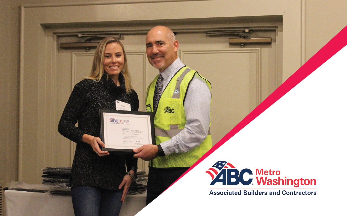 CCG Awarded STEP Platinum by ABC Metro Washington