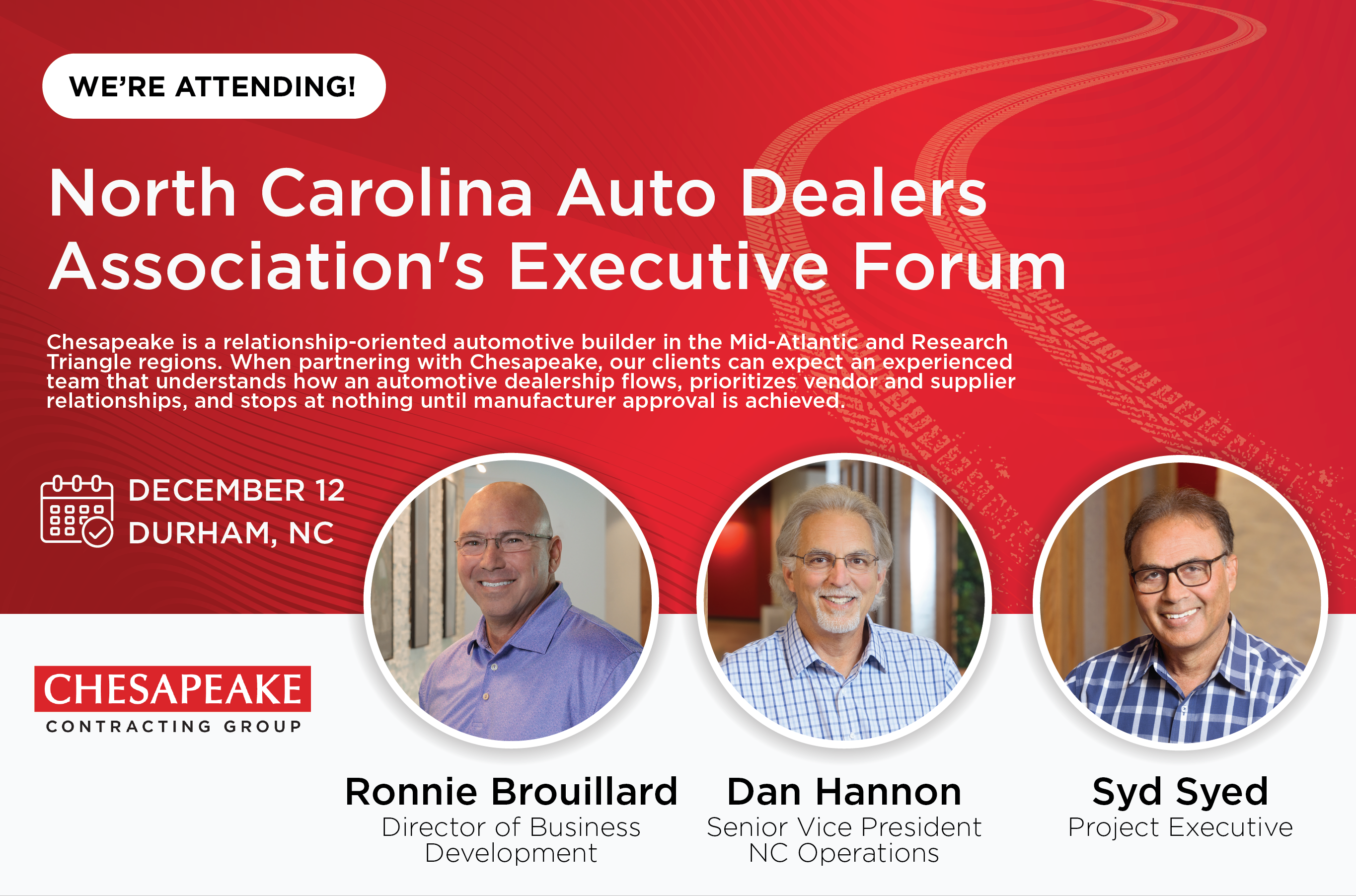 Chesapeake to Attend NCADA Executive Forum