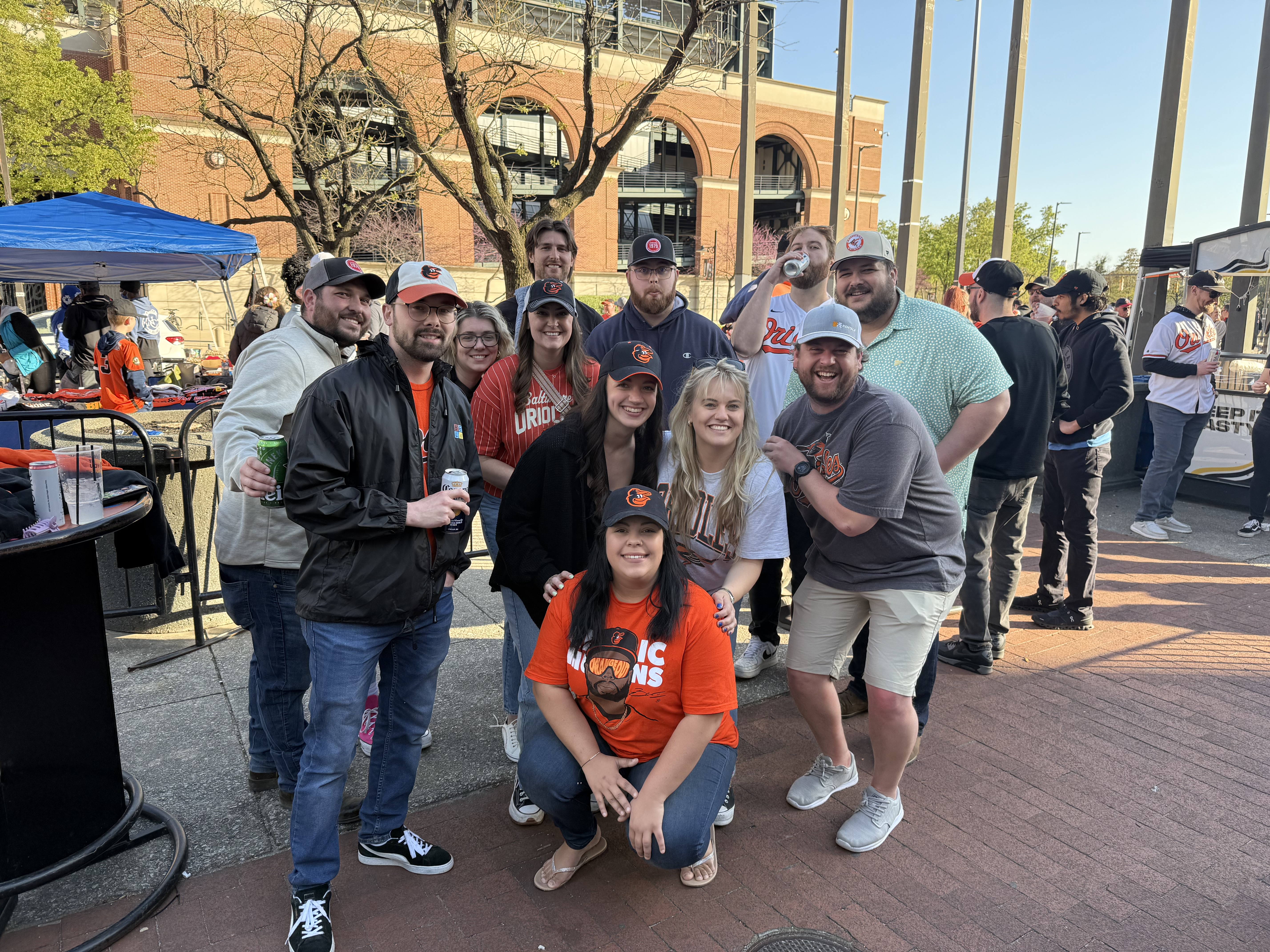 FLOC Attends Baseball Game