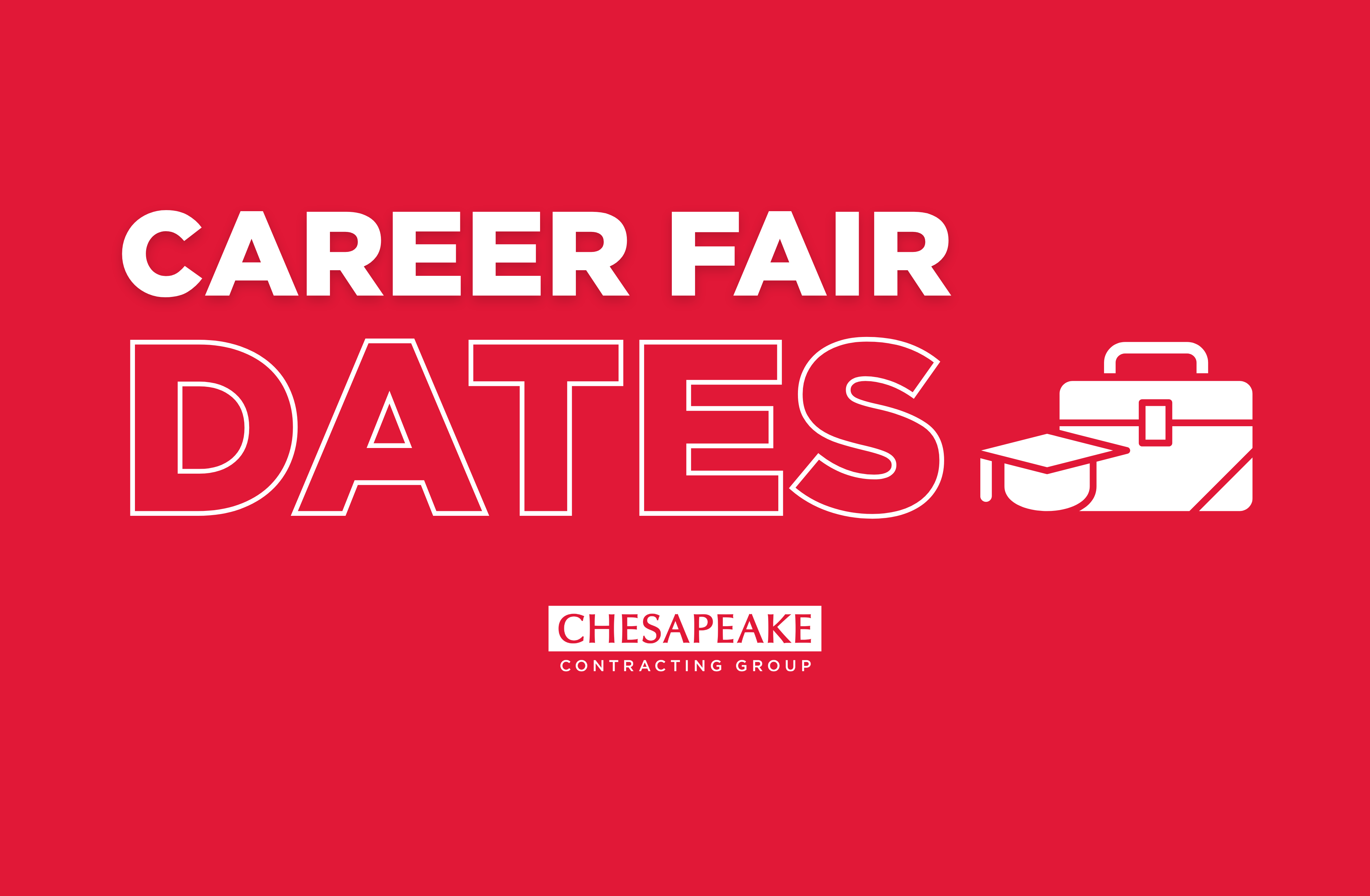 2025 Fall Career Fair Dates